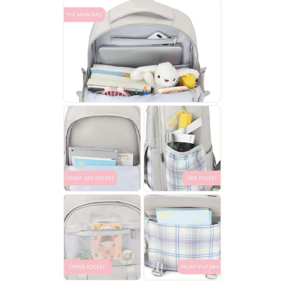 Checkered Style Backpack