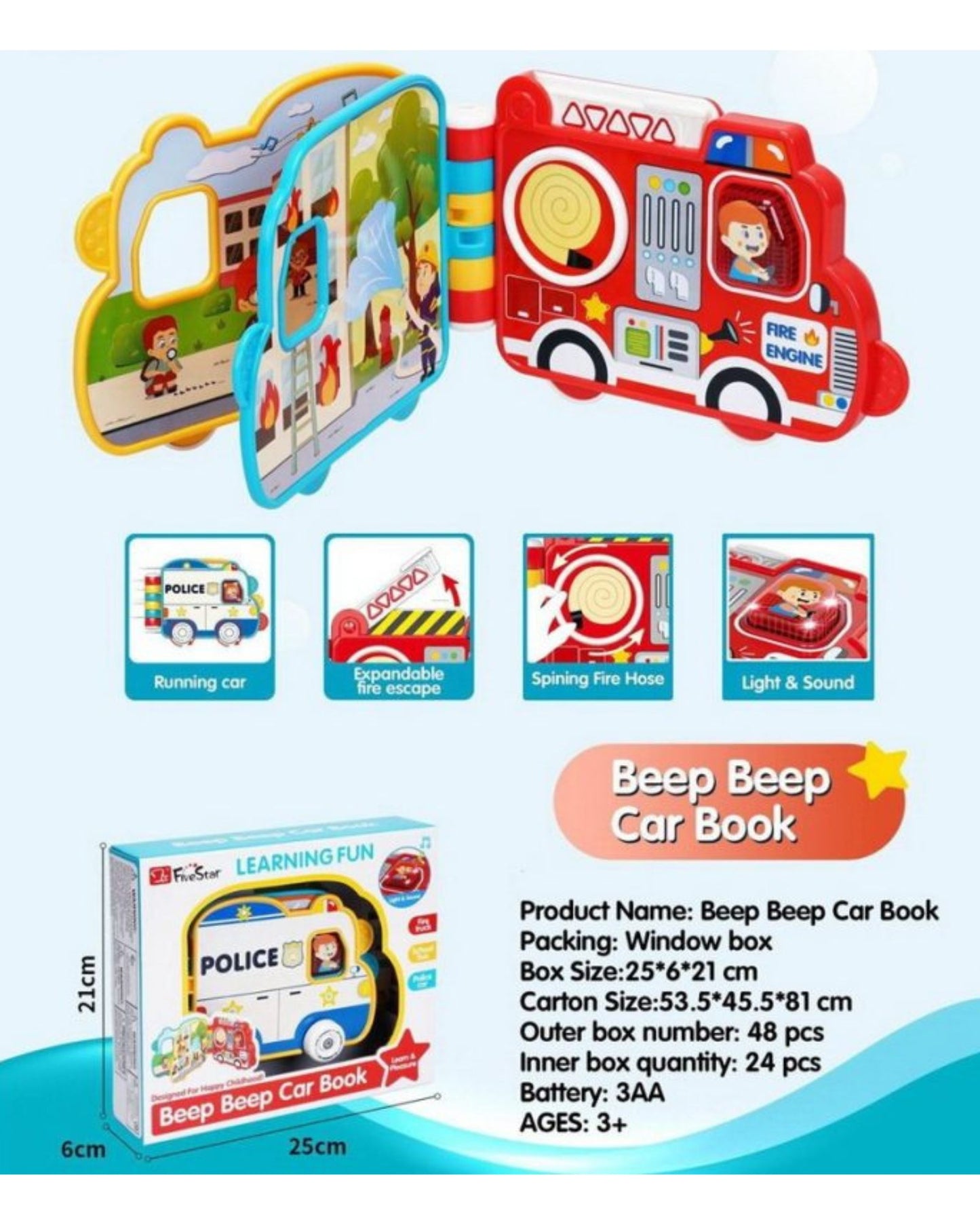 Police Car Book