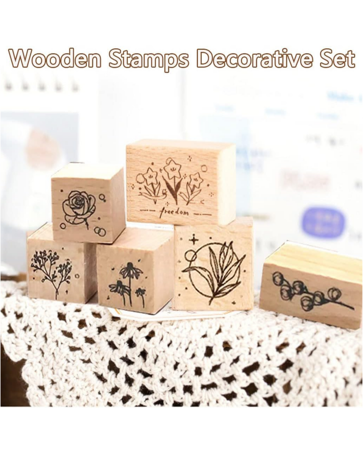 Flowers & Plants Stamp (12 Pcs)