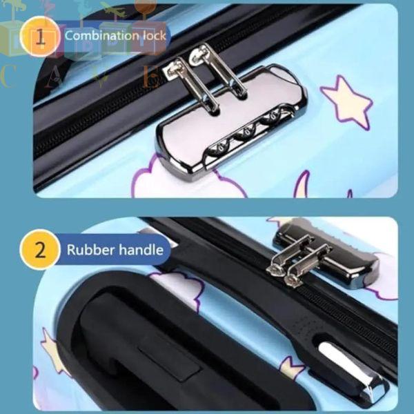 Unicorn Suitcase Trolley Bag