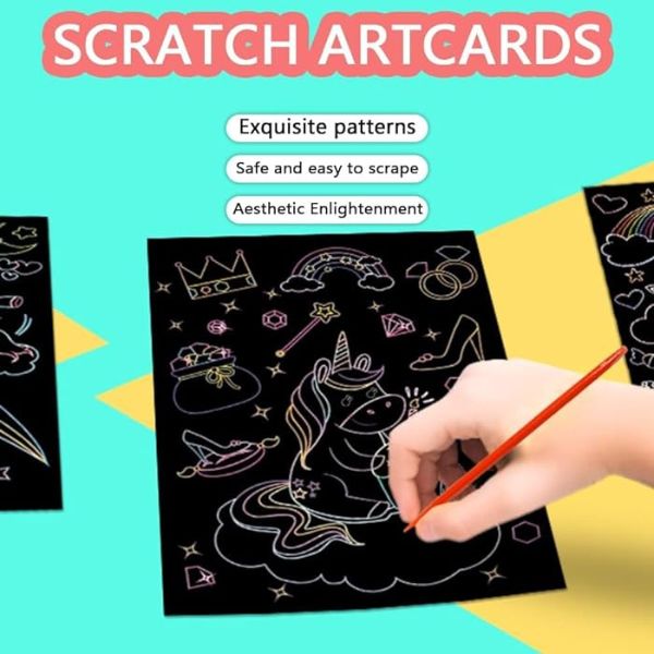 Scratch Art Cards & Paper Notes