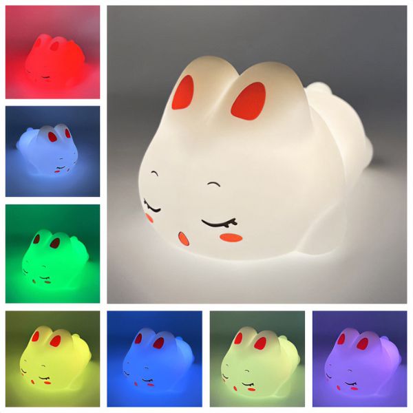 3D Silicone Night Desk Lamp