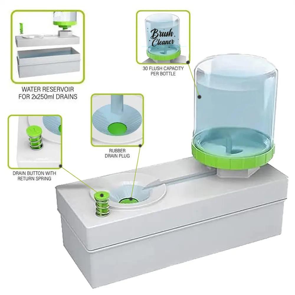 Paint Brush Cleaner With Fresh Water Cycle