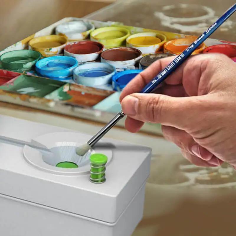 Paint Brush Cleaner With Fresh Water Cycle