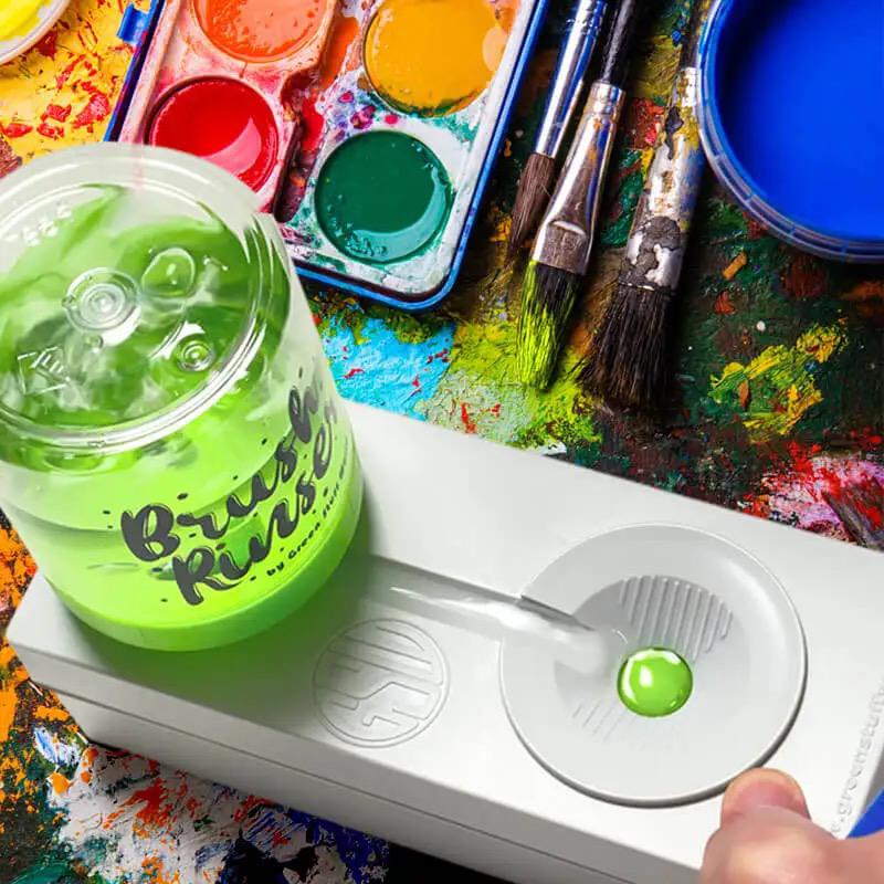 Paint Brush Cleaner With Fresh Water Cycle