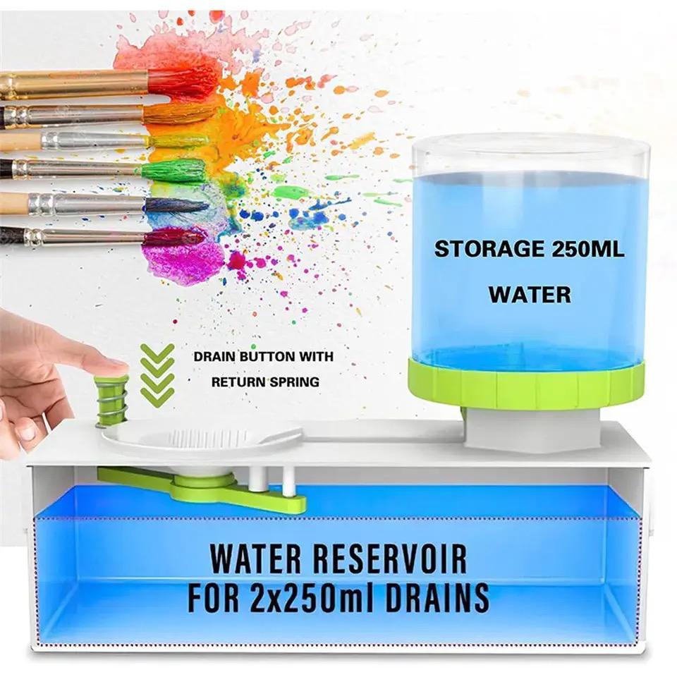 Paint Brush Cleaner With Fresh Water Cycle