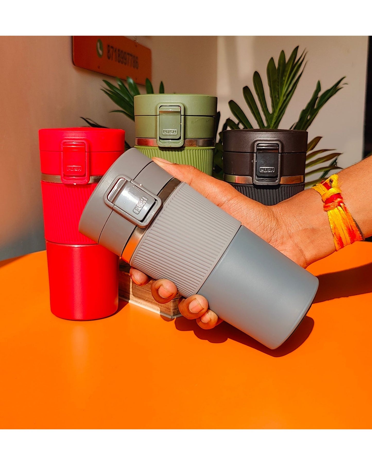 Coffee Cup With Grip