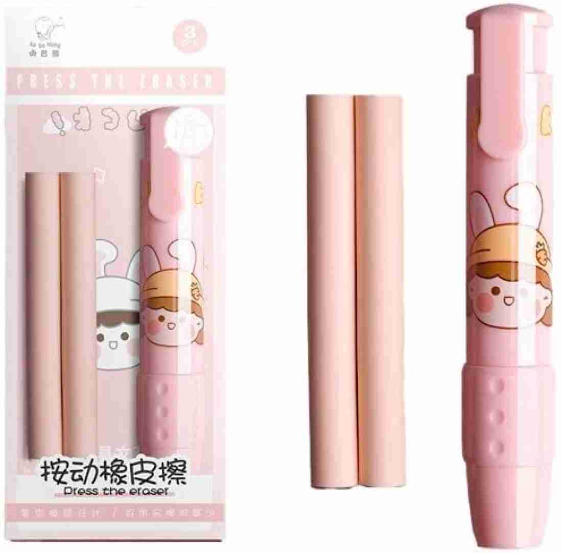 Stylish Press Pen Eraser
