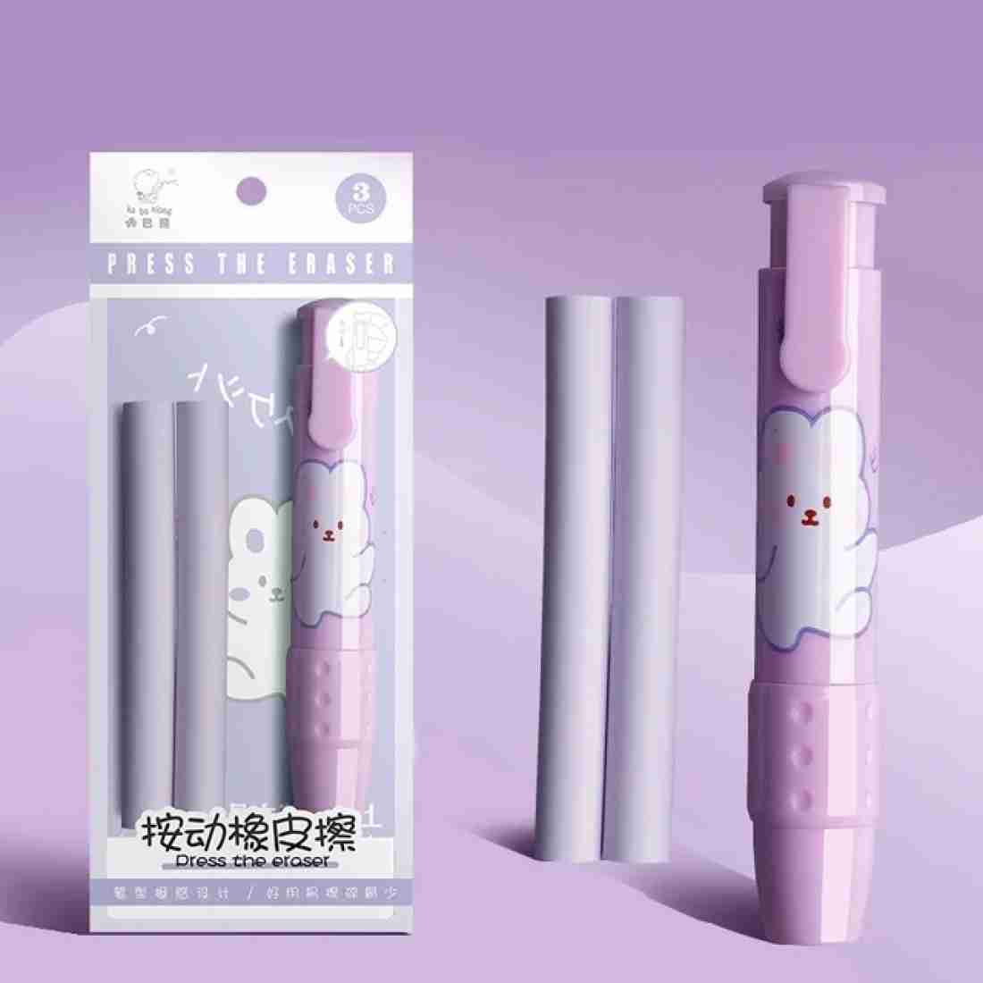 Stylish Press Pen Eraser