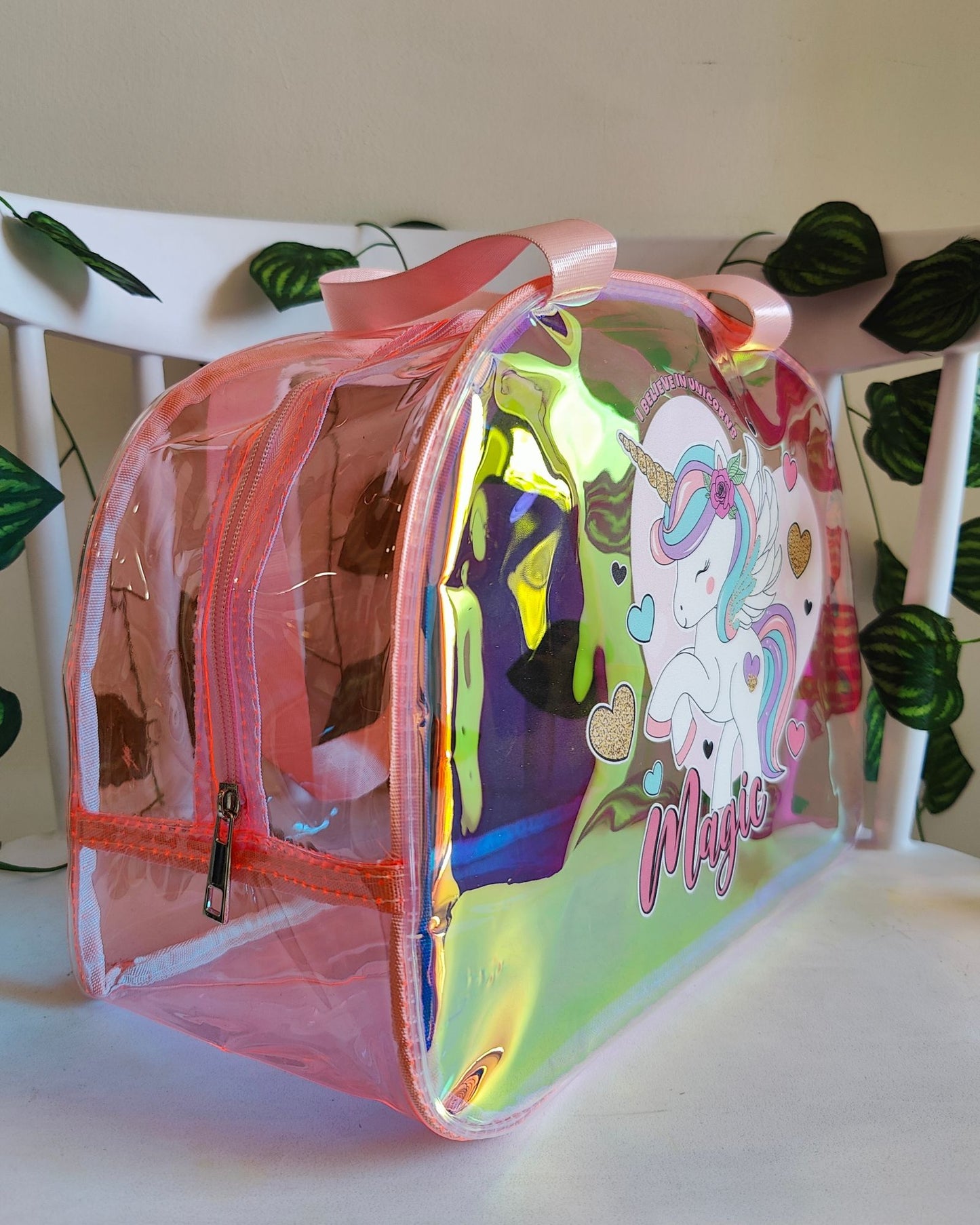 Unicorn Holographic D Bag