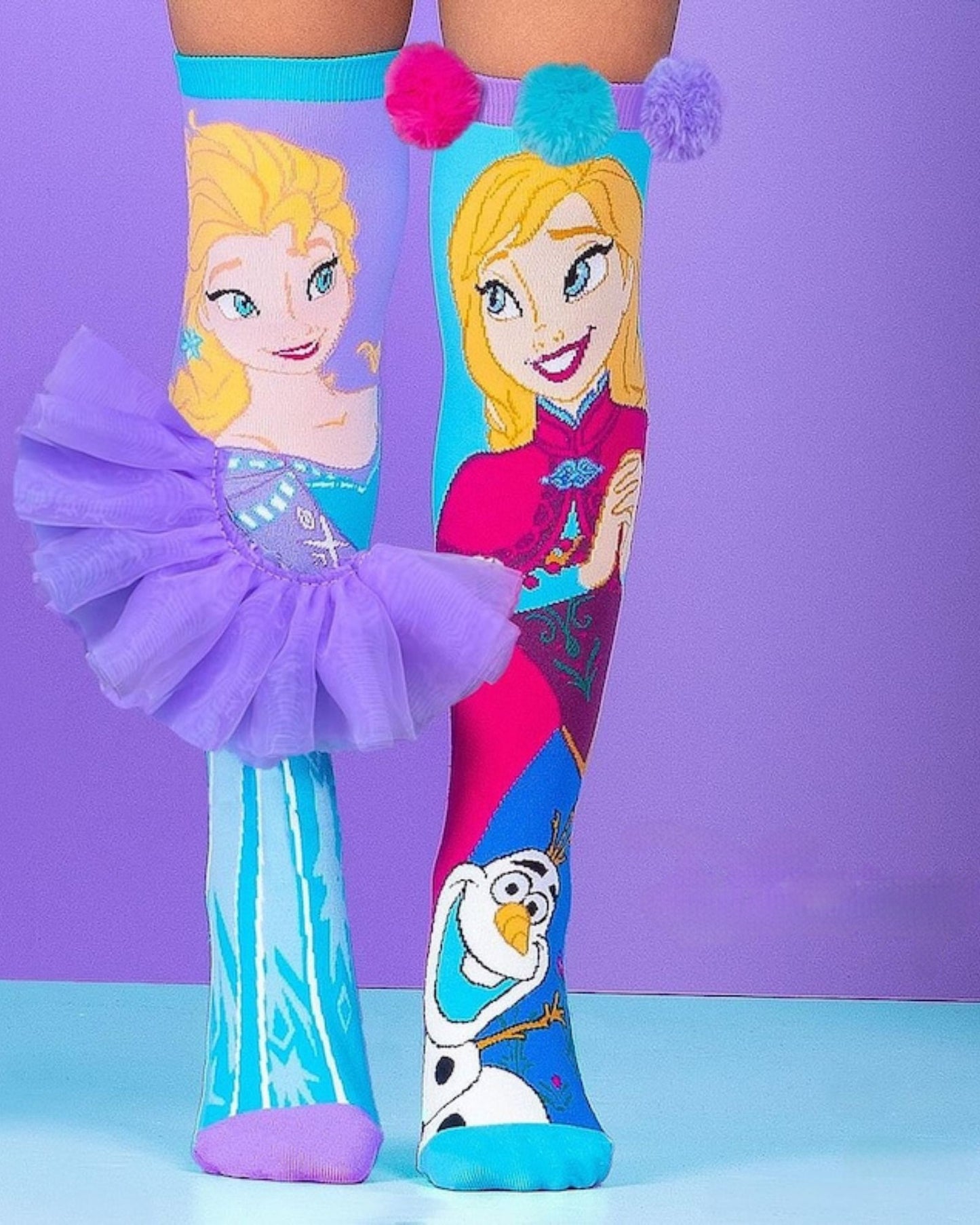 Elsa & Anna Long Socks
