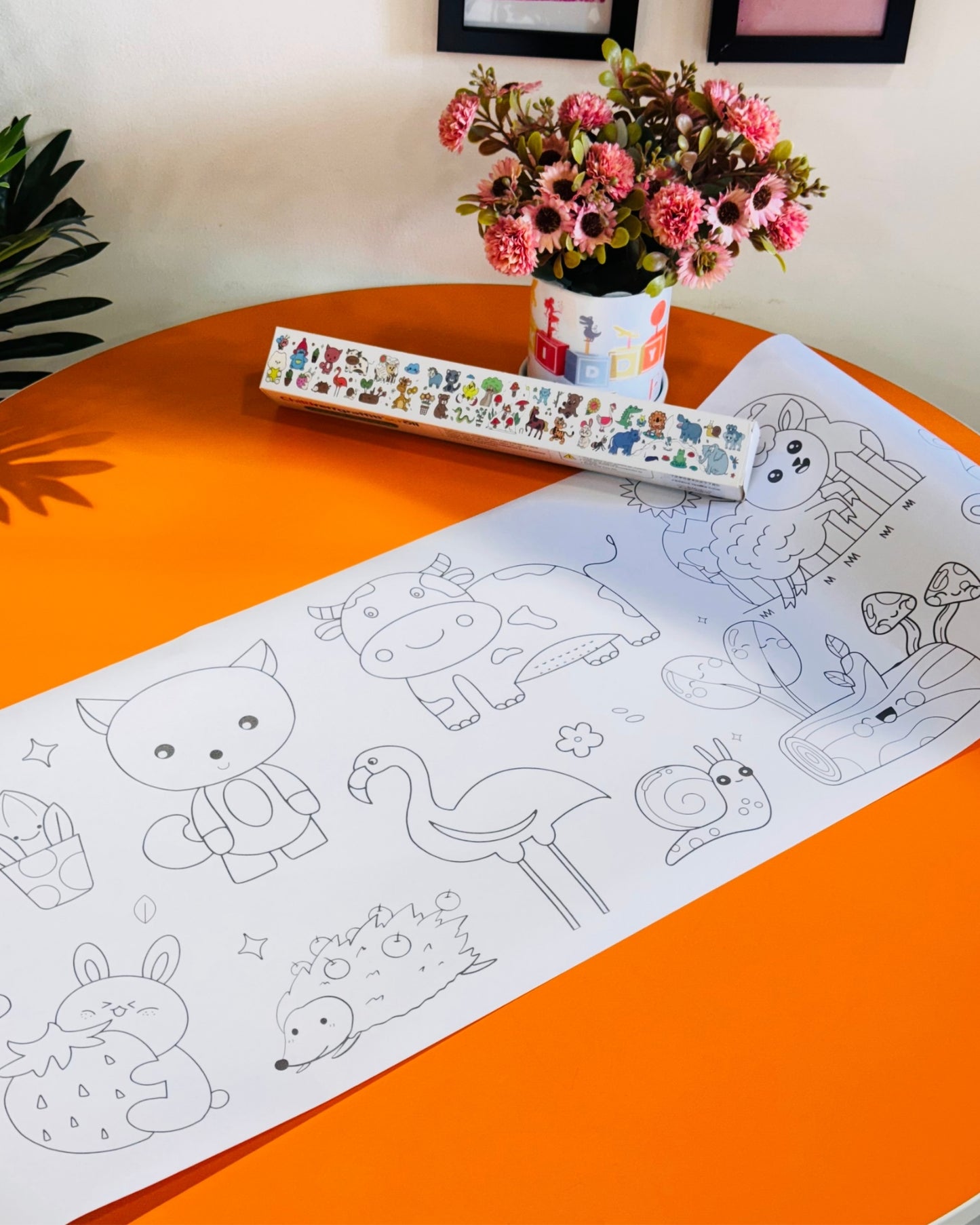 Children Graffiti Scroll