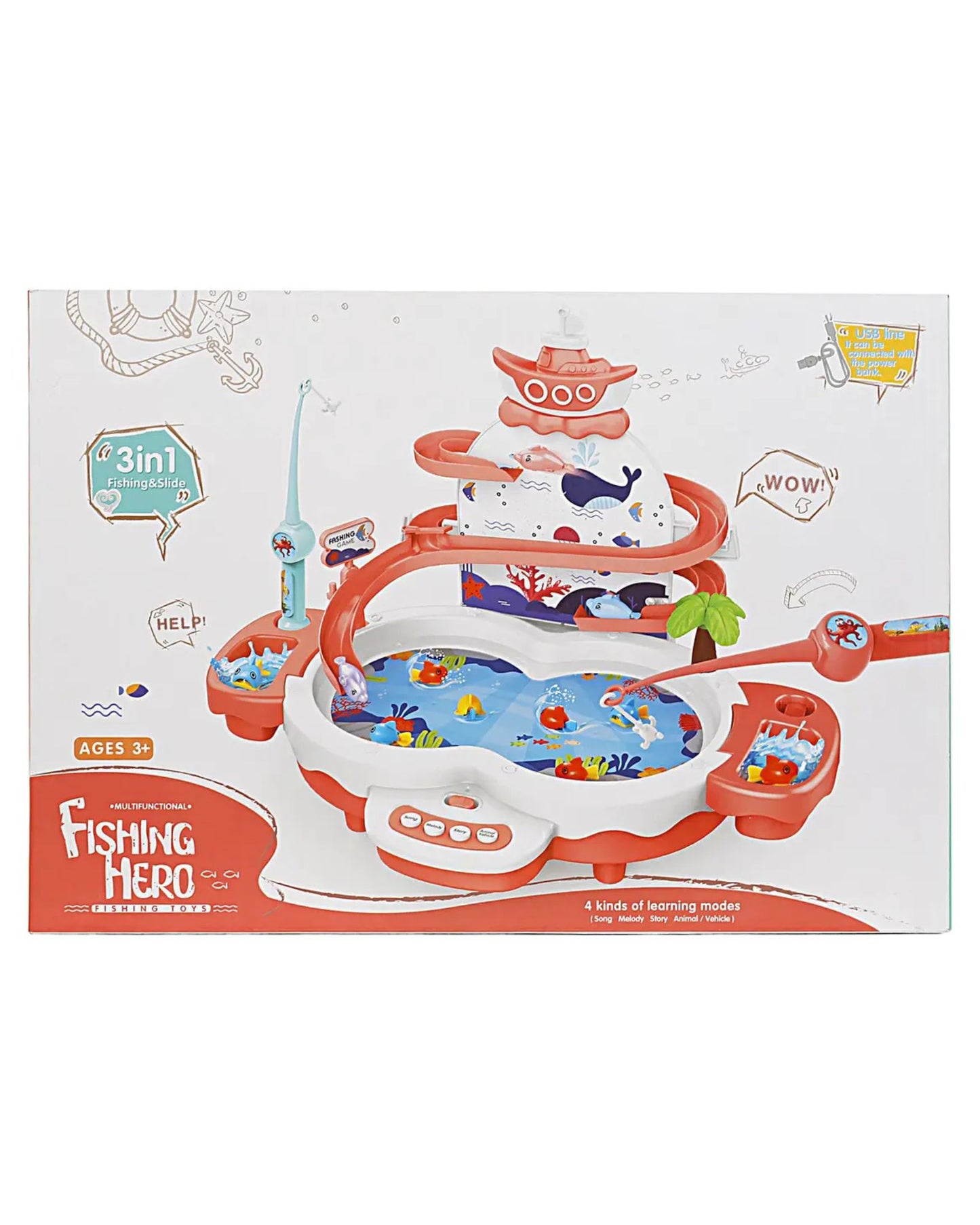 Multifuncional Fishing Toy