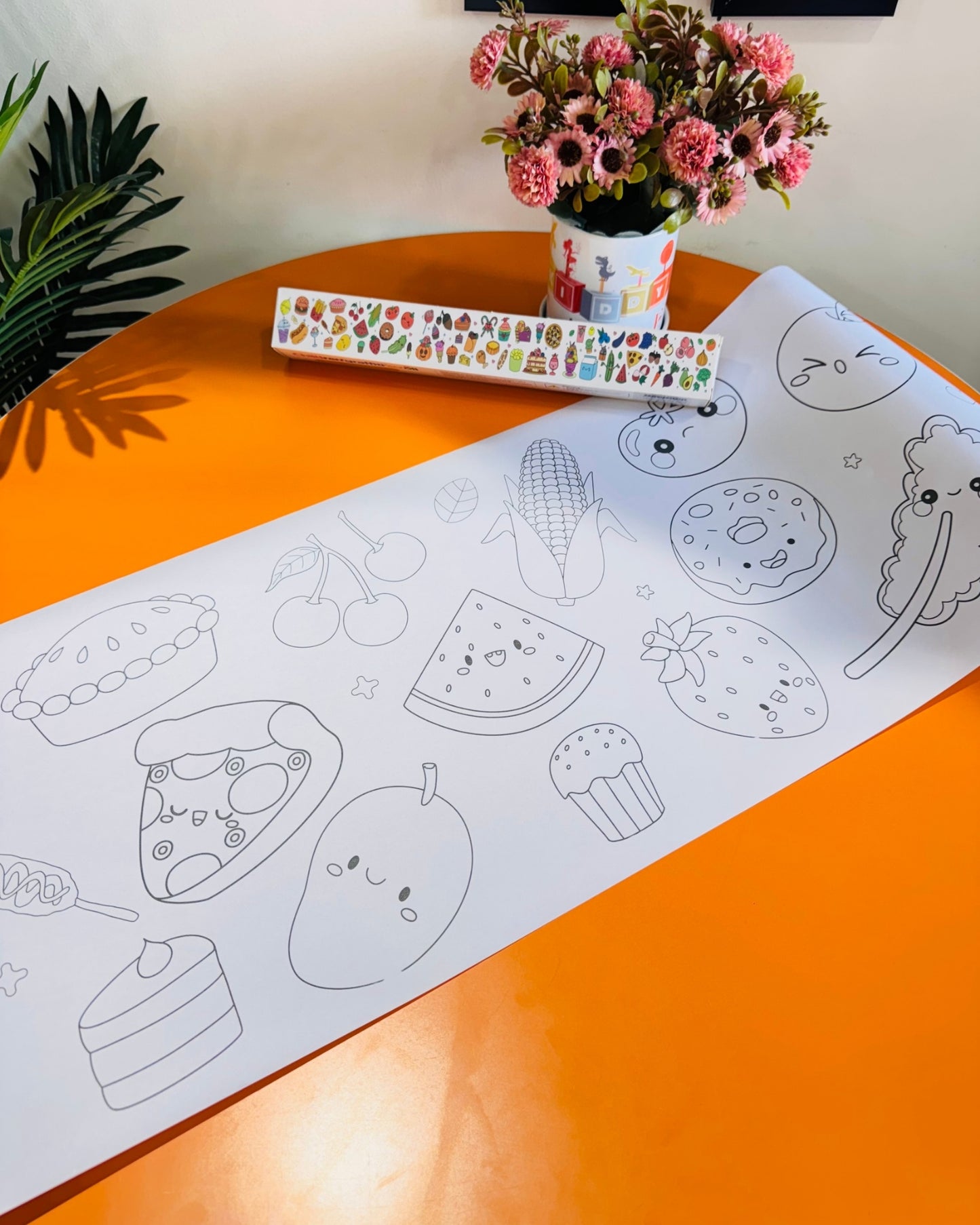 Children Graffiti Scroll