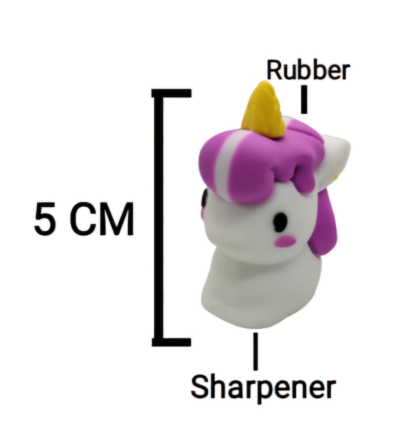 Unicorn Eraser + Pencil Sharpener