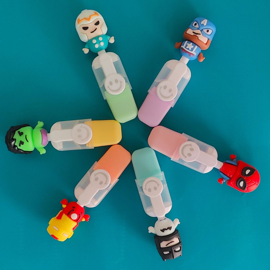 Superhero Highlighter (Set Of 6)