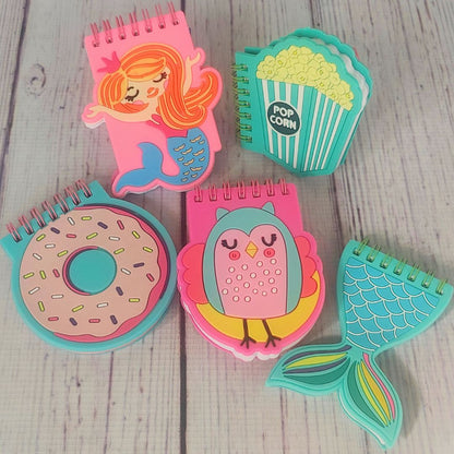 Mini Silicone Spiral Notepad