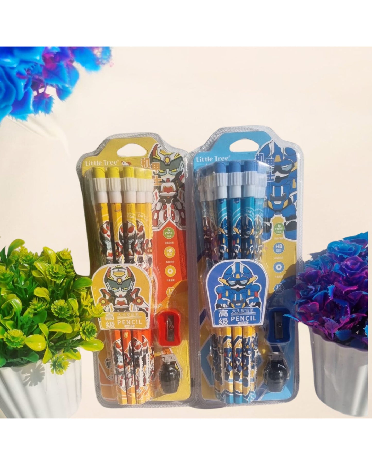 Super Hero Pencil Set