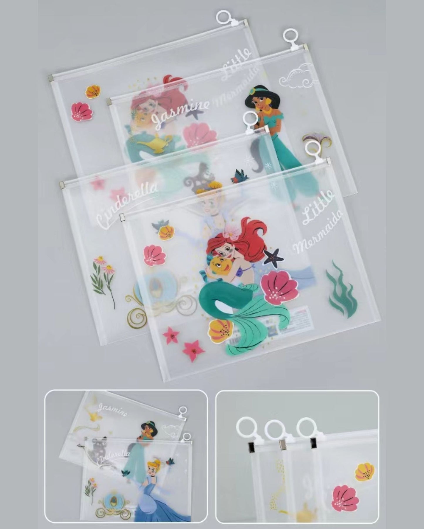 Princess A4 File Folder (Set Of 4)
