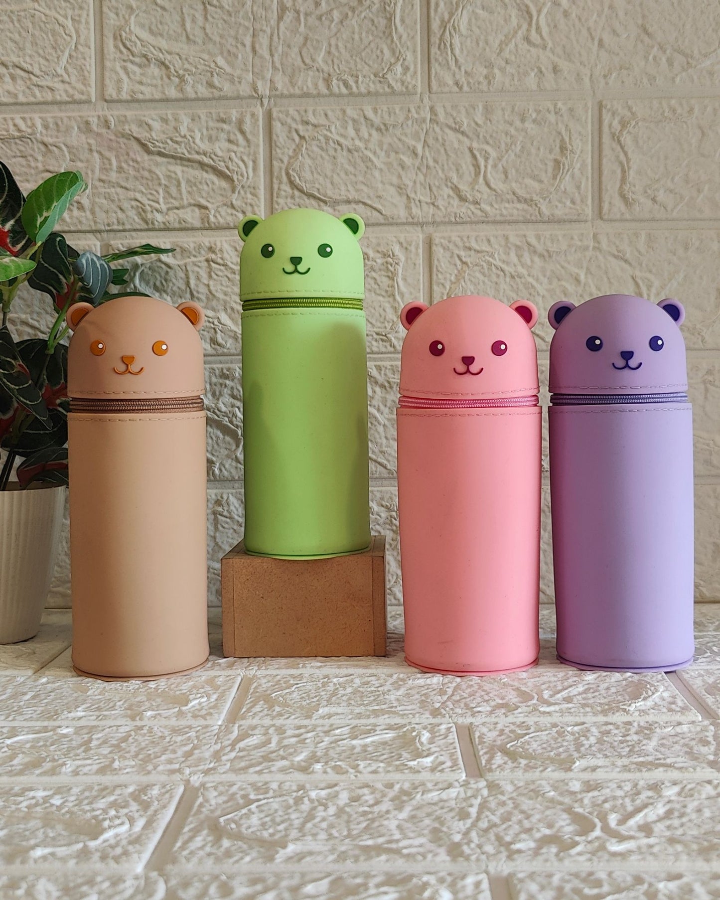 Silicone Pencil Pouch - Bobby The Bear