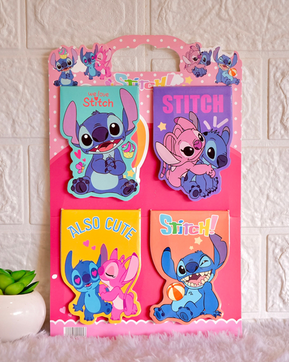 Cute Mini Diaries (Pack Of 4)