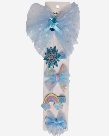 Princess Hair Clip (Set Of 5)