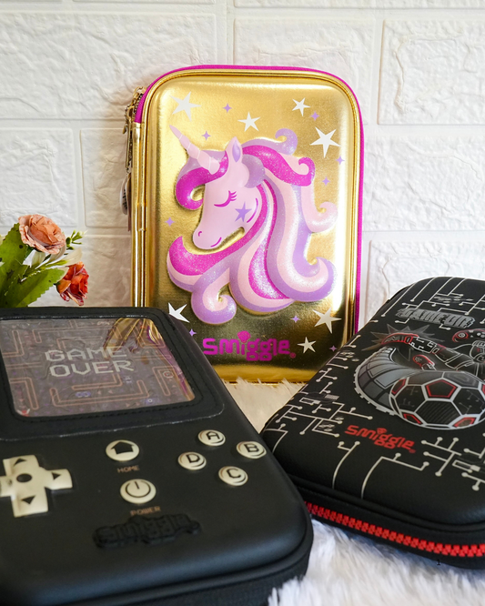 Smiggle Embossed Pencil Case