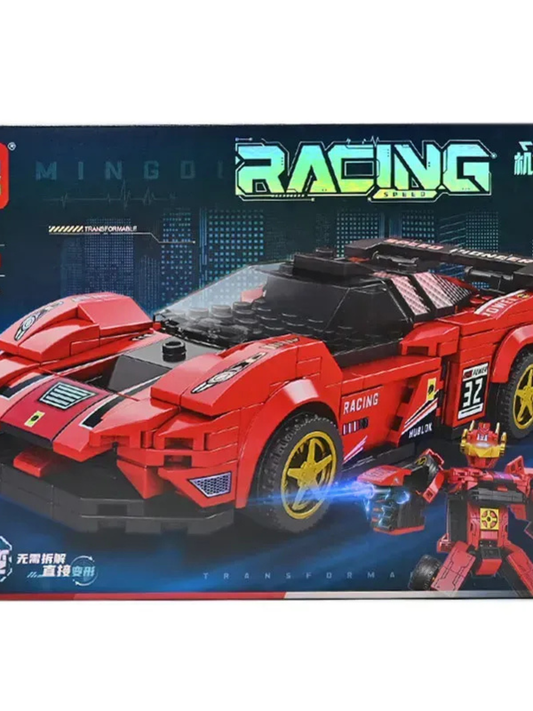 Racing 2-In-1 Robot & Sports Car