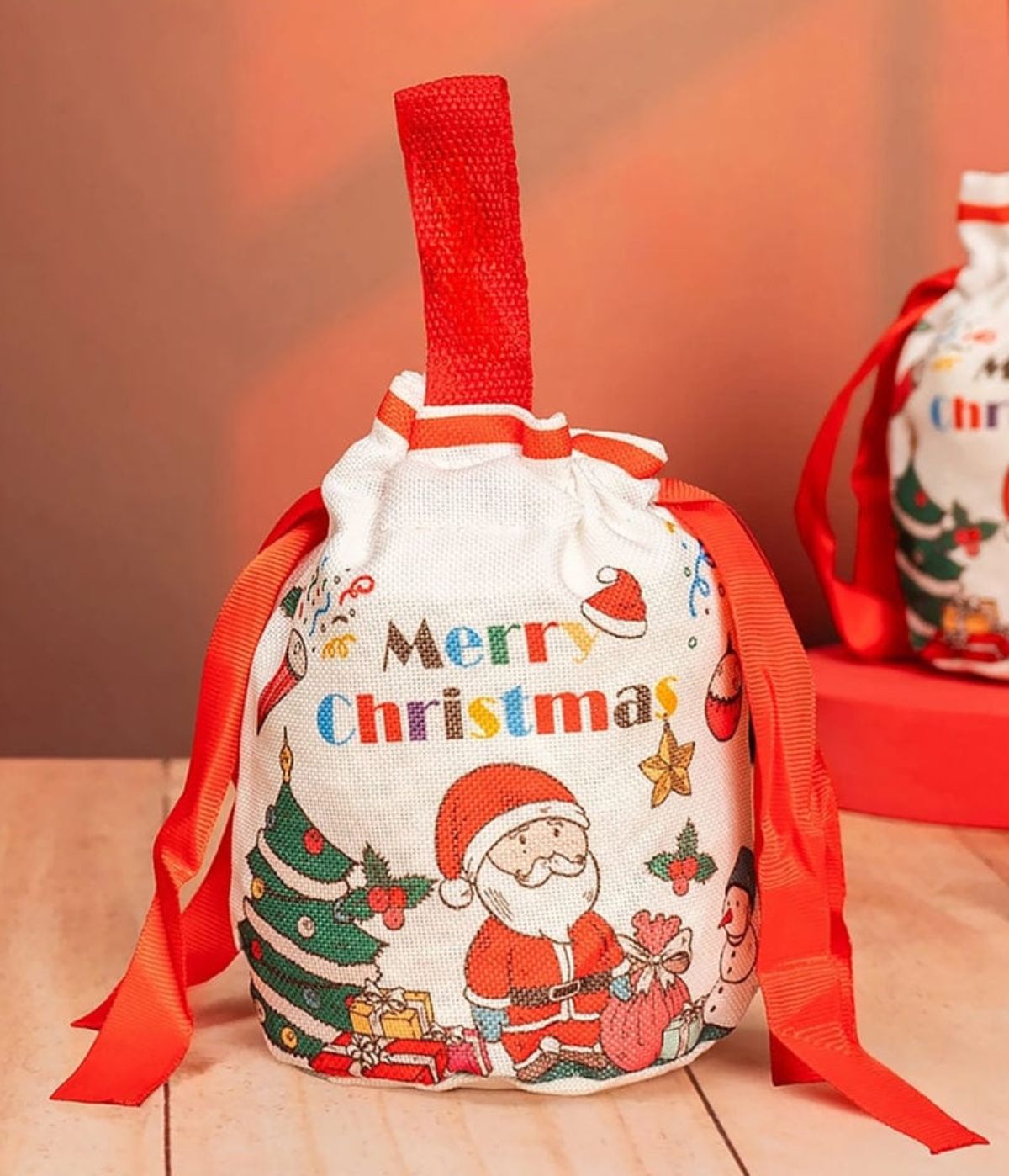 Christmas Cloth Potli