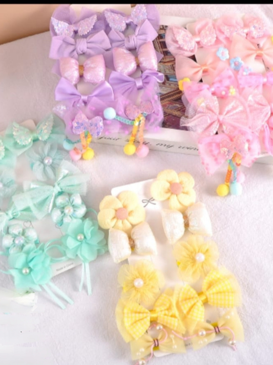 Pastel Hair Clip Set