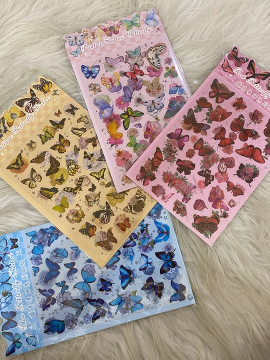 Big Butterfly Sticker (2 Sheets)
