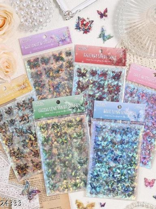 Small Butterfly Sticker (10 Sheets)