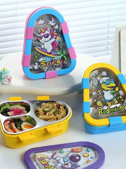 Cartoon Triangle SS Leak Proof Lunch Box
