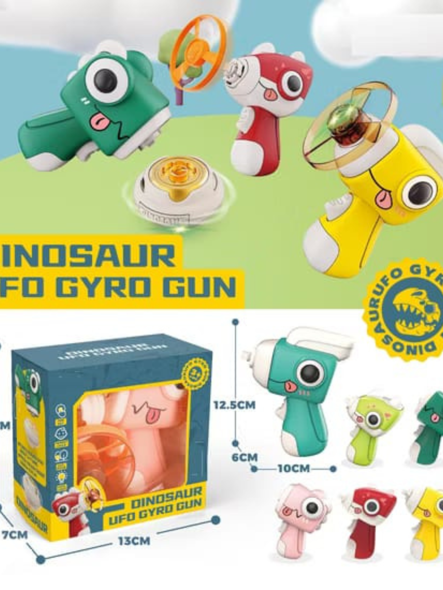 Dinosaur GYRO Flying Toy