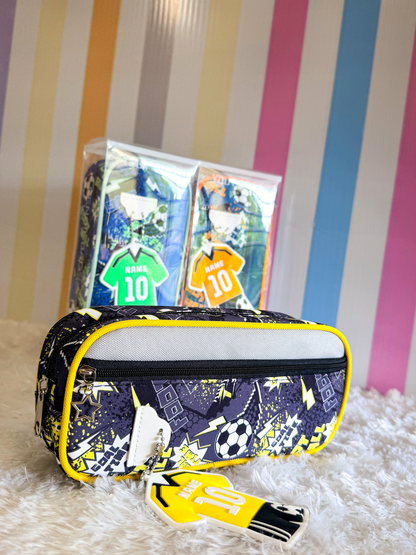 Football Soft Pencil Pouch