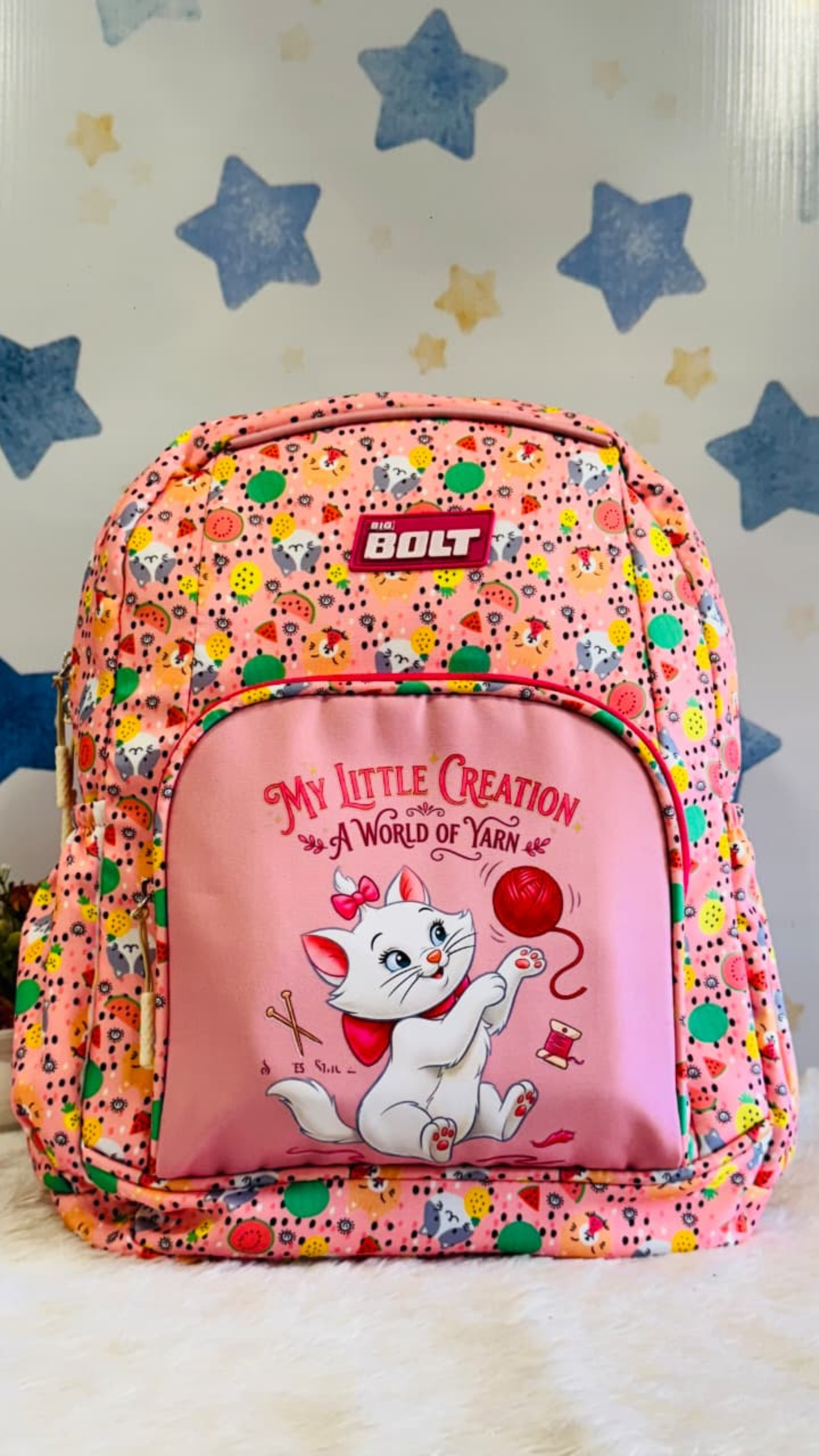 16" Printed Backpack | Lightweight Waterproof School Bag
