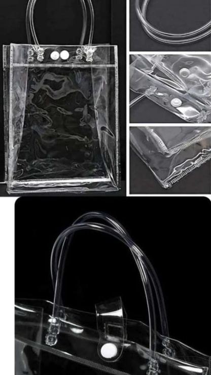 Transparent Carry Bag With Lock