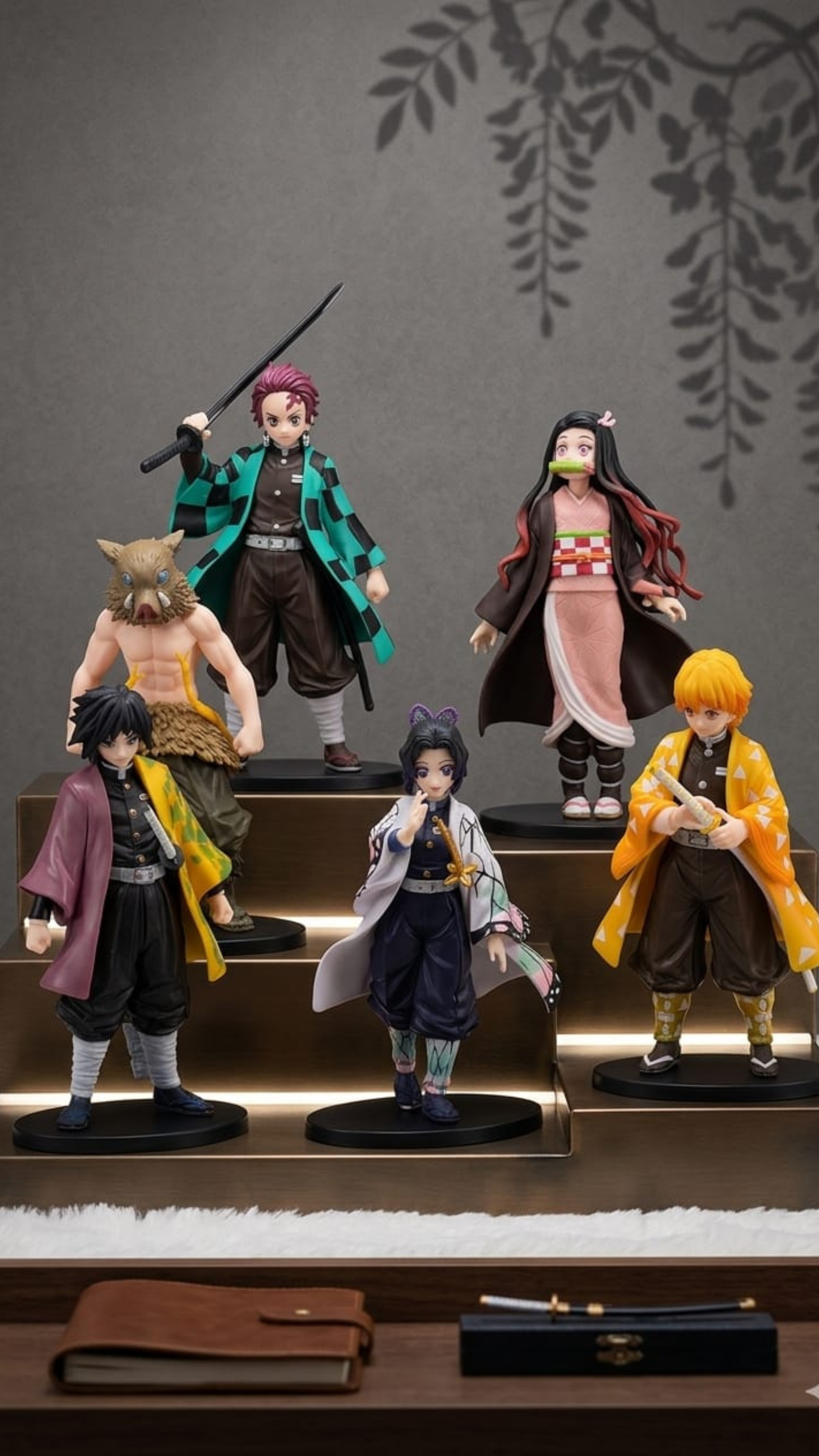 6pcs Demon Slayer Figures
