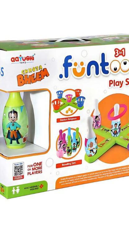 3 In 1 Funtooss Play Set