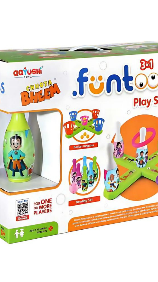 3 In 1 Funtooss Play Set