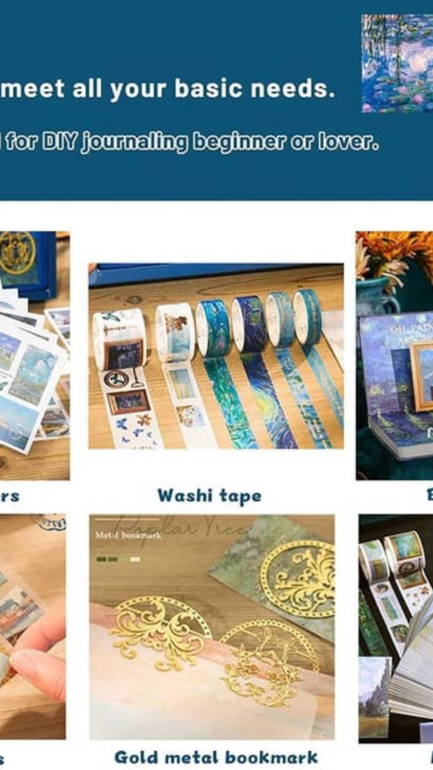 Aesthetic Journal Stationery Gift Set & Scrapbook