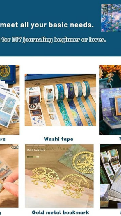 Aesthetic Journal Stationery Gift Set & Scrapbook