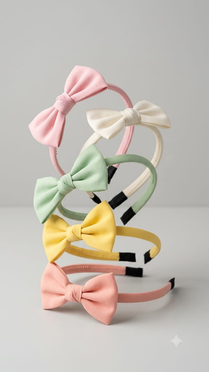 Pastel Bow Hairband