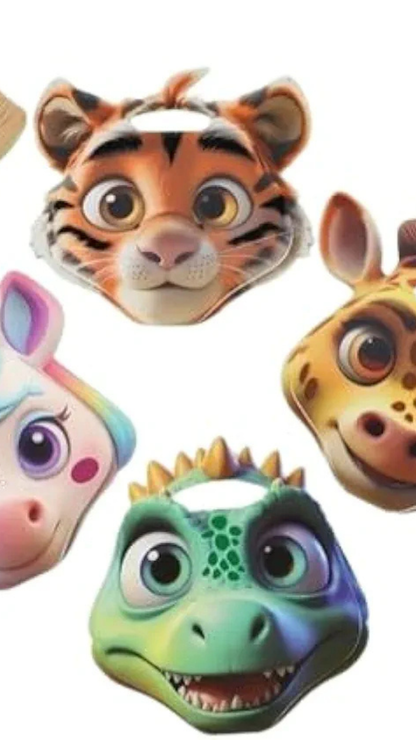 3D Animal Face Drawing Book