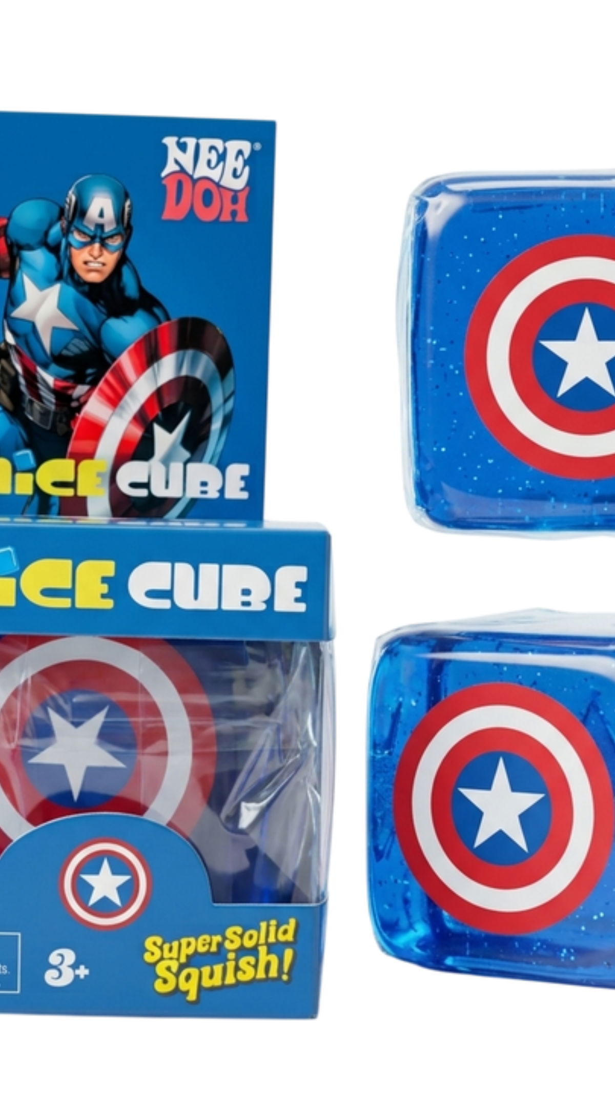 Superhero Nee Doh Cube Squishy
