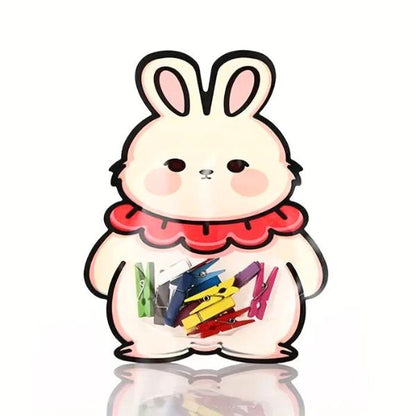 Cartoon Zip Lock Bag (Set Of 10)