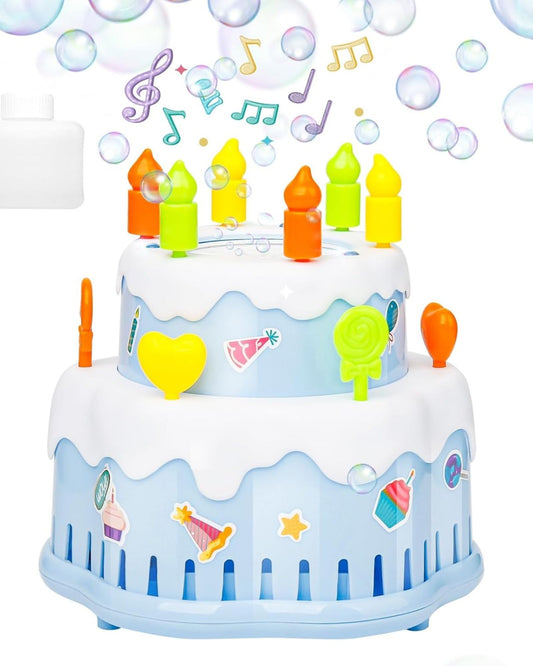 Birthday Cake Bubble Machine