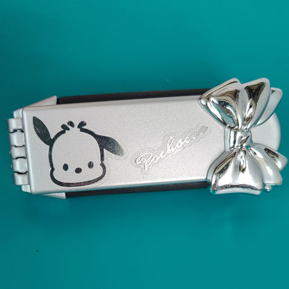 Folding Hairbrush With Mirror