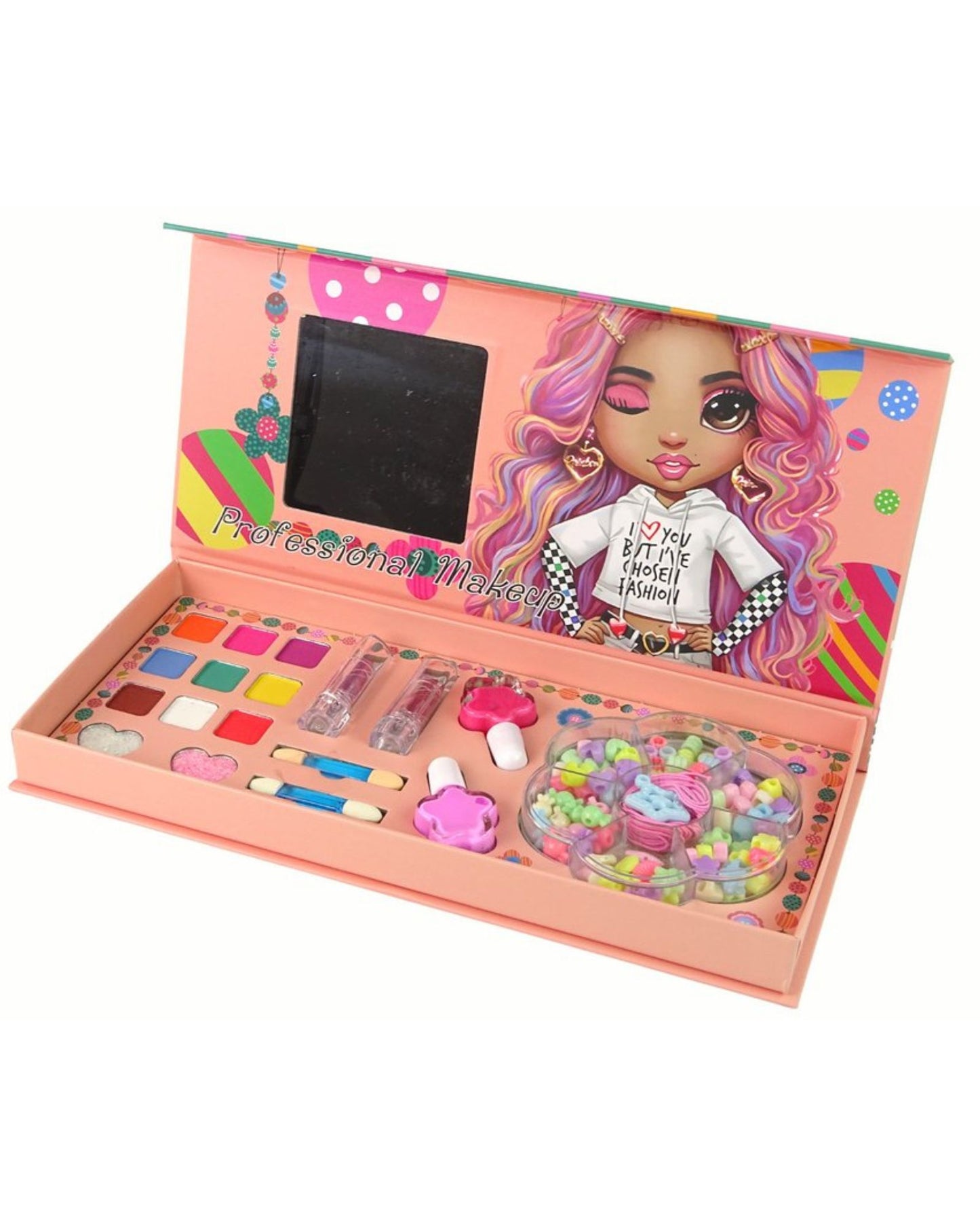 DIY Beads Jewellery N Makeup Kit 2 IN 1 Series