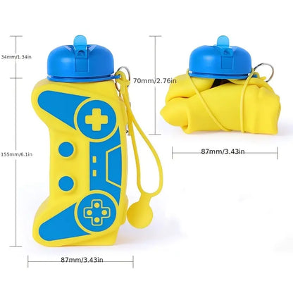 Silicone Game Console Water Bottle